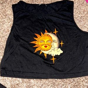 moon and sun tank, from shein (M)